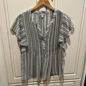 Liverpool multi color Striped Blouse